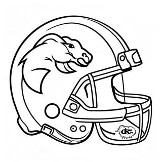 Pagina Para Colorear Del Logo De Los Broncos 23463-21680