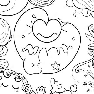 Pagina Para Colorear De Te Amo Hasta La Luna Y De Regreso Caprichosa 23474-21692