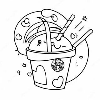 Pagina Para Colorear De Starbucks Kawaii 23493-21702