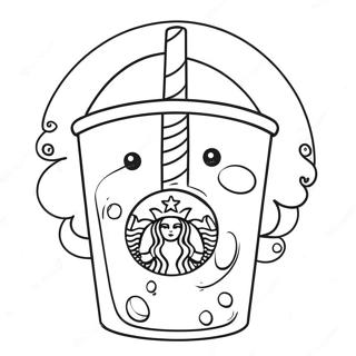 Pagina Para Colorear De Taza De Cafe De Starbucks Linda 23494-21533