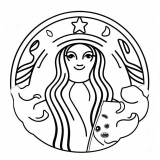 Pagina Para Colorear De Taza De Cafe De Starbucks Linda 23494-21535