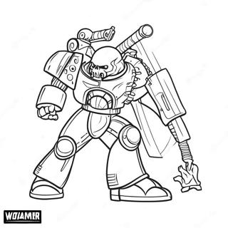 Pagina Para Colorear De Warhammer 40k 23503-21710