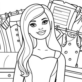 Pagina Para Colorear De Barbie Fashionista 23564-21764