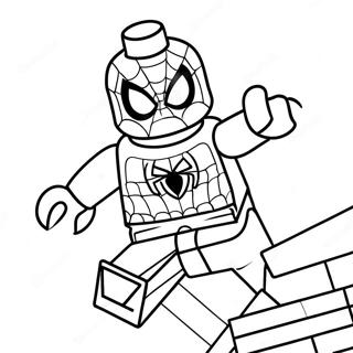 Pagina Para Colorear De Lego Spiderman 2361-1931