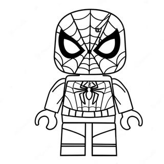 Pagina Para Colorear De Lego Spiderman 2361-1932