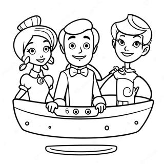 Pagina Para Colorear De La Familia Jetsons 23673-21846