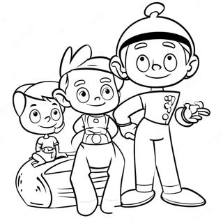 Pagina Para Colorear De La Familia Jetsons 23673-21848