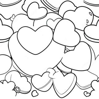 Pagina Para Colorear De Corazones De Caramelo 23713-21879