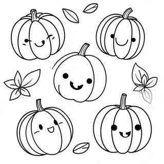 Pagina Para Colorear De Caras De Calabaza Lindas 23794-21948