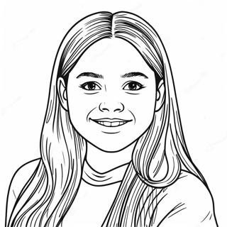 Olivia Rodrigo Páginas Para Colorear