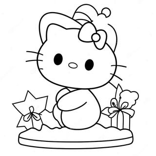 Paginas Para Colorear De Hello Kitty En Navidad 23873-22008