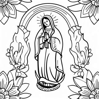 Pagina Para Colorear De Nuestra Senora De Guadalupe 24023-22126