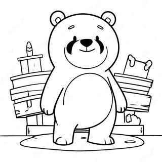 Pagina Para Colorear De We Bare Bears 24073-22166