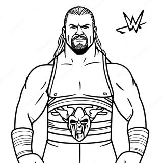 Pagina Para Colorear De Wwe 24103-22190