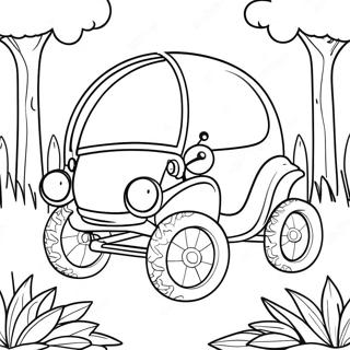 Garten De Banban 4 Buggy Huggy Páginas Para Colorear