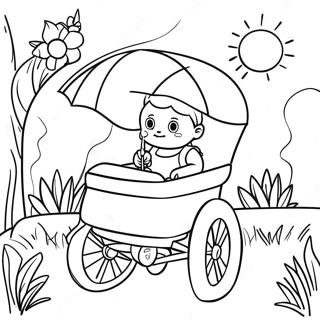 Pagina Para Colorear De Garten Of Banban 4 Buggy Huggy 24134-22206