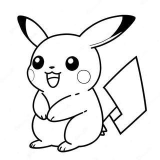 Pagina Para Colorear De Pikachu Detallado 24145-22217