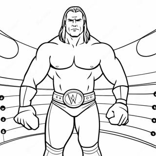 Pagina Para Colorear De Conectar Los Puntos Wwe 2421-1978