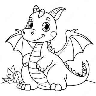 Pagina Para Colorear De Dragon Lindos 24254-22302