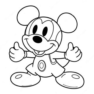 Pagina Para Colorear De Toodles De La Casa De Mickey Mouse 24284-22325