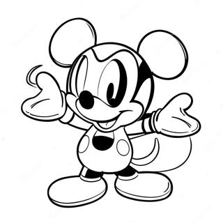 Pagina Para Colorear De Toodles De La Casa De Mickey Mouse 24284-22326