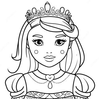 Pagina Para Colorear De Princesa Elegante De Roblox Royale High 24365-22395