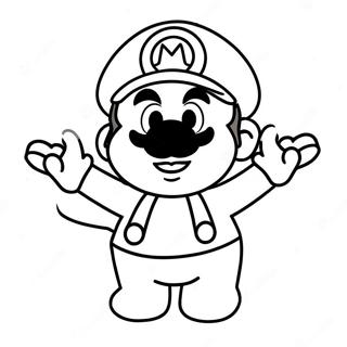 Pagina Para Colorear De Estrella De Mario 24374-22399