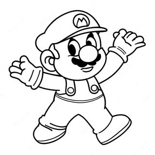 Pagina Para Colorear De Estrella De Mario 24374-22400