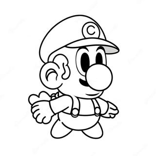 Pagina Para Colorear De Cappy De Mario Odyssey 24444-22456