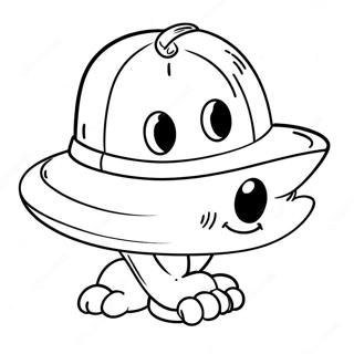 Pagina Para Colorear De Cappy Transformandose En Un Sombrero 24445-22457