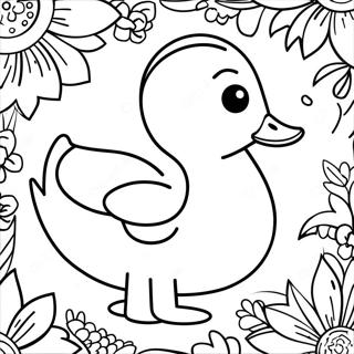 Pagina Para Colorear De Pato De Papel 24474-22478