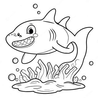 Pagina Para Colorear De Shark Boy En Accion 24846-22770