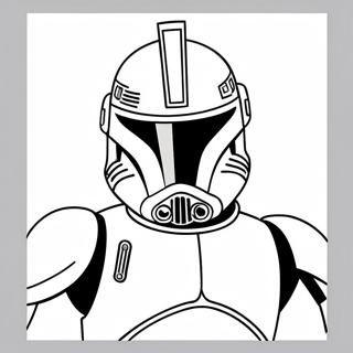 Pagina Para Colorear De Clone Trooper 2492-2027