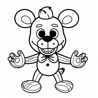 Paginas Para Colorear De Marioneta Espeluznante Fnaf 24946-22851