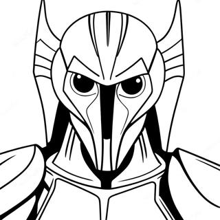 General Grievous Páginas Para Colorear