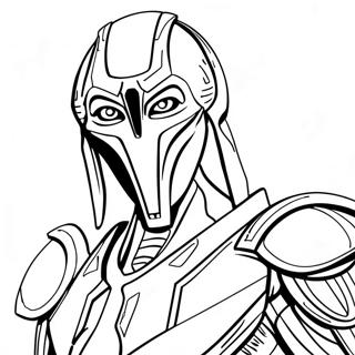 Pagina Para Colorear De General Grievous 24995-22887