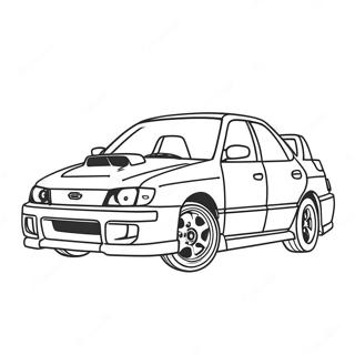 Pagina Para Colorear De Subaru 25015-22904