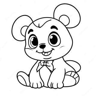 Pagina Para Colorear De Adorables Personajes De Bebe De Disney 25236-23084