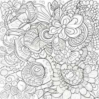 Pagina Para Colorear De Encantadores Patrones De Crochet 25436-23432