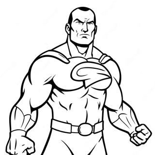 Pagina Para Colorear De Black Adam En Accion 25446-23250