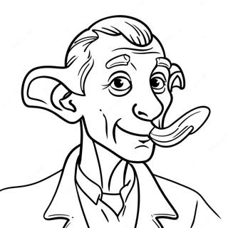 Bfg Páginas Para Colorear