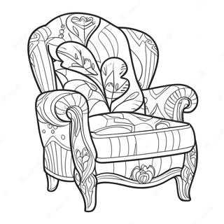 Pagina Para Colorear De Sillon Acogedor 25496-23291