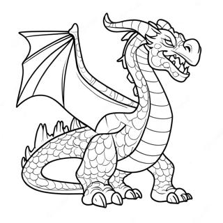 Pagina Para Colorear De Maestros Dragon 25575-23350