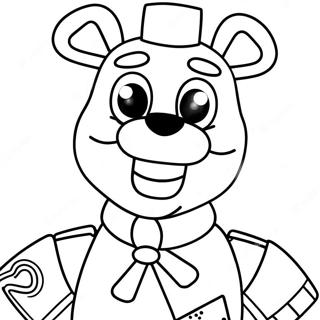 Pagina Para Colorear De Chica Fnaf 25666-23603