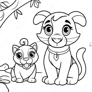 Pagina Para Colorear De Jasmine Y Rajah 25706-23634