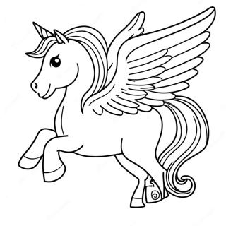 Pagina Para Colorear De Pegaso 2572-2099