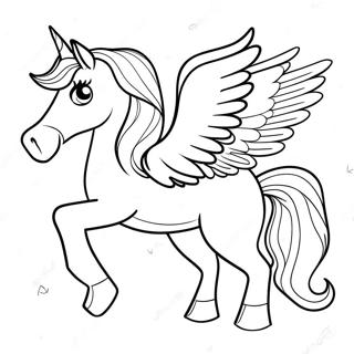 Pagina Para Colorear De Pegaso 2572-2100