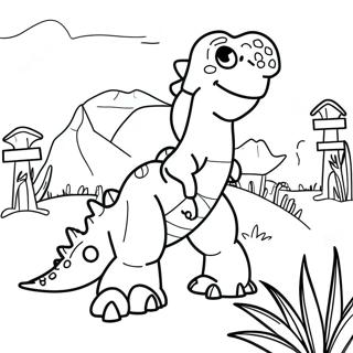 Pagina Para Colorear De Dino Ranch 25796-23708