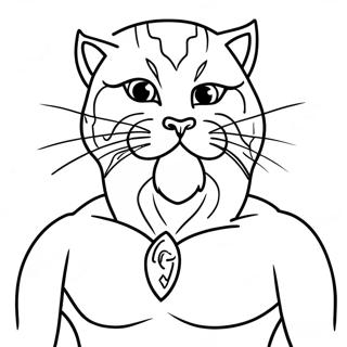 Pagina Para Colorear De Meowscles Wwe 25876-23771