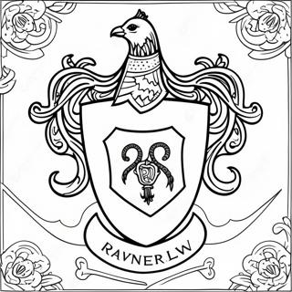 Pagina Para Colorear De Escudo De Ravenclaw 26236-24059